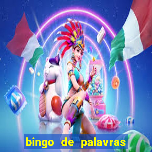 bingo de palavras de natal